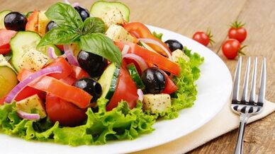 قائمة عينة لالتهاب المعدة